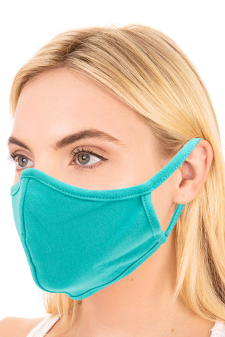 Teal Reusable Adult Face Mask