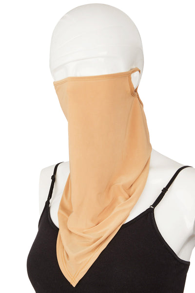 Solid Bandana Neck Face Mask