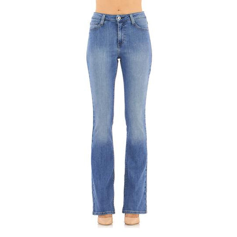 Starlet Mid Rise Boot Cut Jean in Heart Breaker