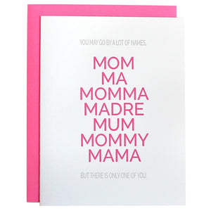 Mother by Many Names Card