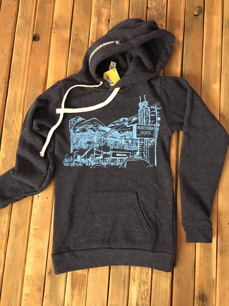 Northern Lights Pullover by Hulin-Hoodies-Bottoms Up Boutique-Anchorage AK