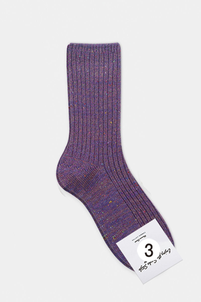 Slouchy Winter Wool Blend Glitter Crew Socks-ACCESORIES-PURPLE SPARKLE-Bottoms Up Boutique-Anchorage AK