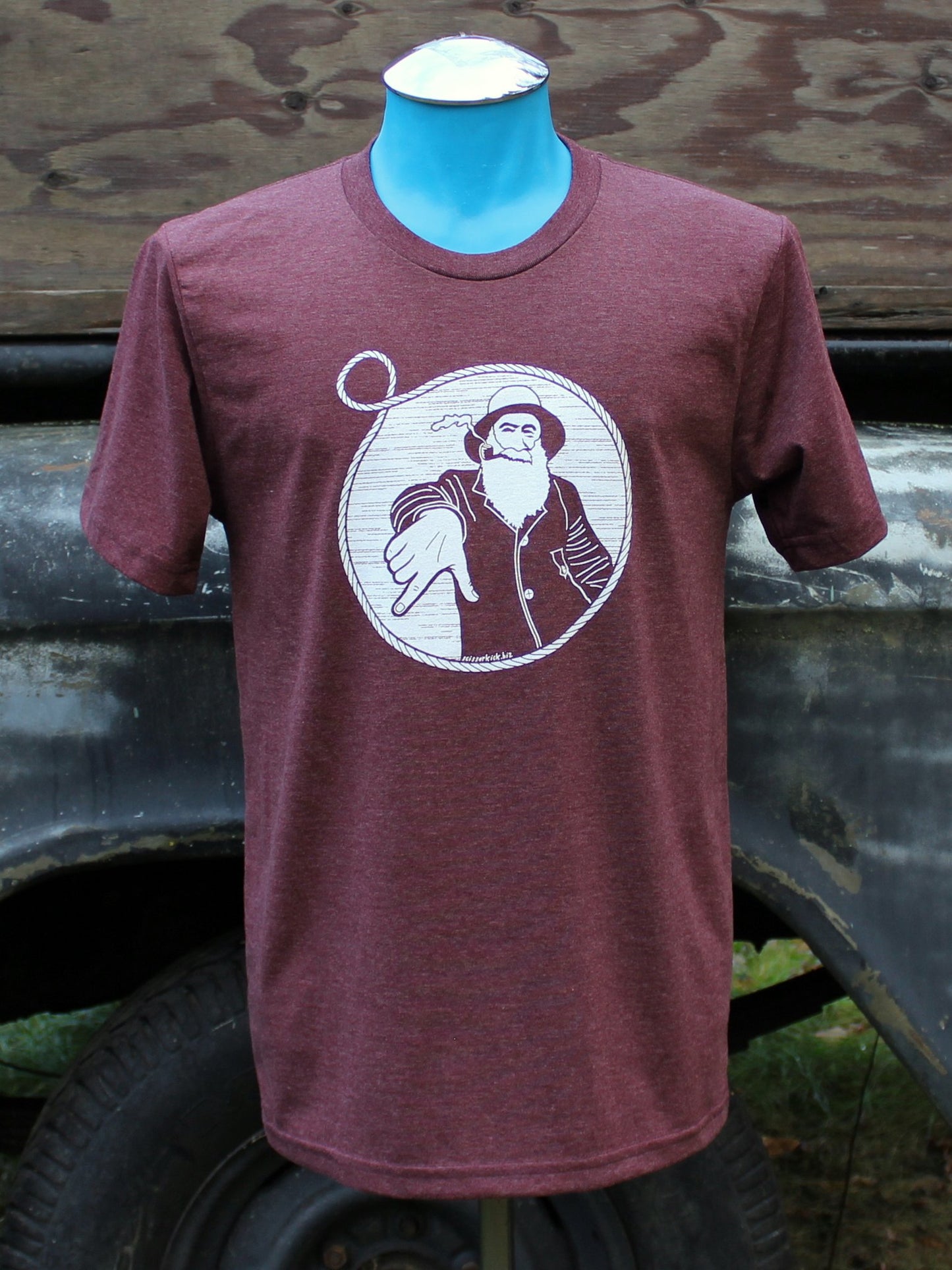 Unisex Brick Captain Doug T Shirt-Shirts & Tops-Bottoms Up Boutique-Anchorage AK