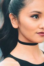 Skinny Velvet Strap Choker Assorted-ACCESORIES-Black-Bottoms Up Boutique-Anchorage AK