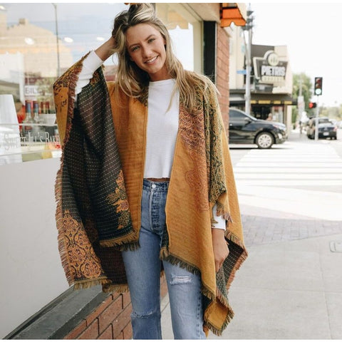 Floral Paisley Kimono