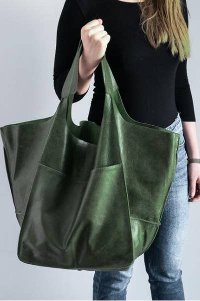 Large Tote Shoulder Bag-Purses-Bottoms Up Boutique-Anchorage AK