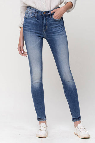 Cafe Bleu High Rise Skinny Ankle