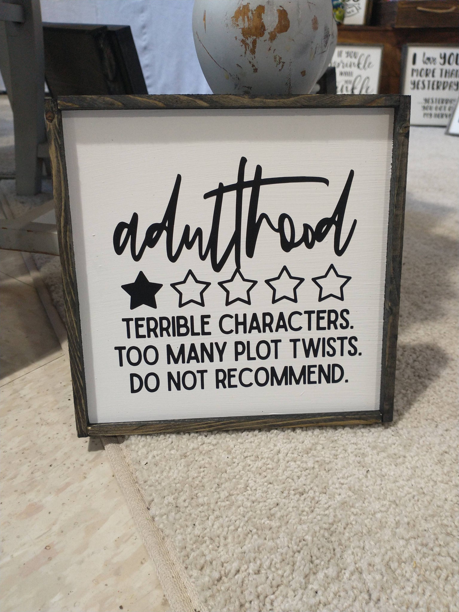 Adulthood 1 Star Sign