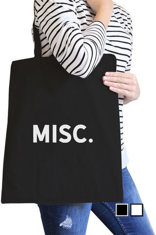 Misc. Re-Usable Black Tote Bag