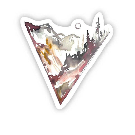 Triangle Mountain-Stickers-Bottoms Up Boutique-Anchorage AK