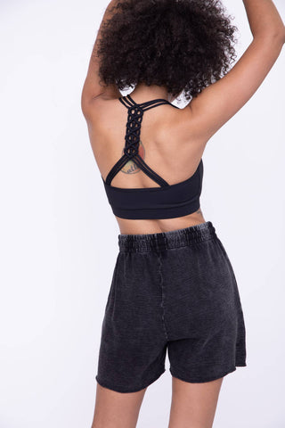 Dragon Braid Straps Racerback Sports Bra