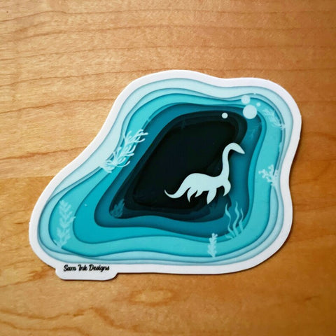 Nessy Sticker