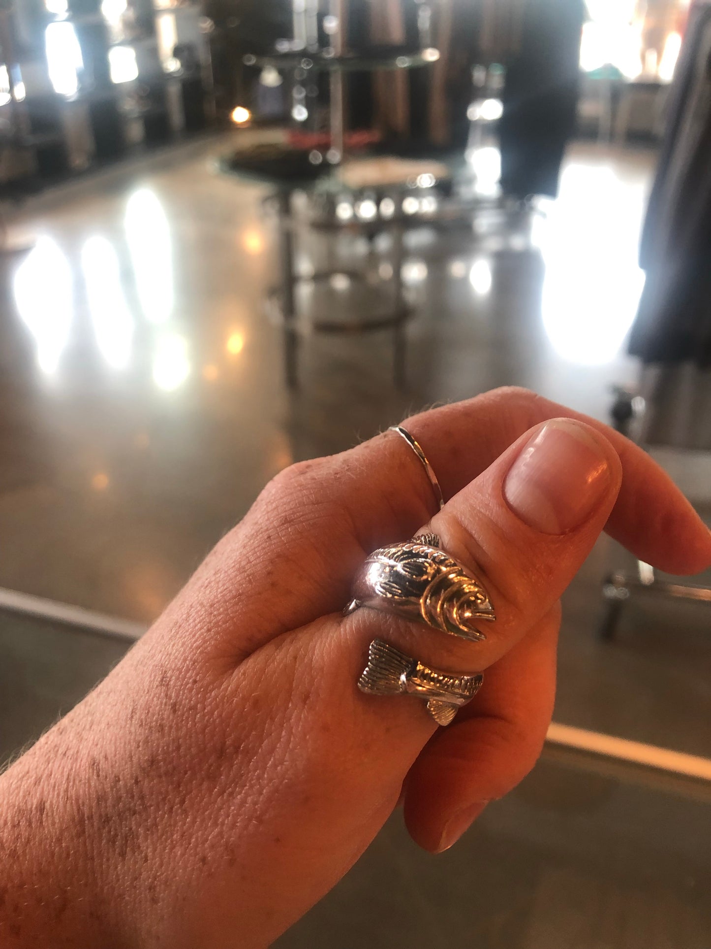 Salmon Ring-Jewelry-Bottoms Up Boutique-Anchorage AK