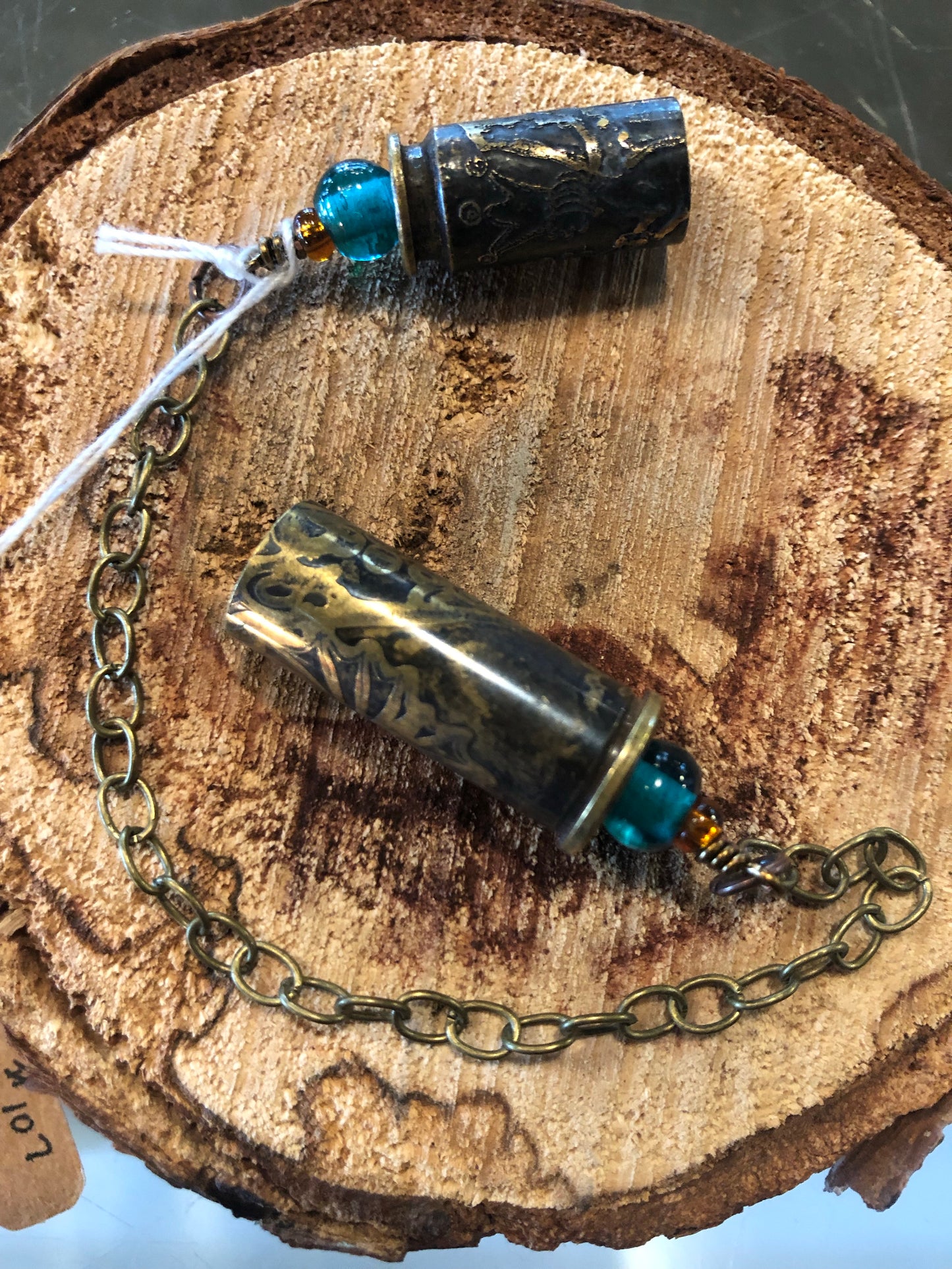 Bullet Casing Hand Etched Bracelet-Local-Bottoms Up Boutique-Anchorage AK