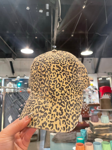 Leopard Baseball Cap