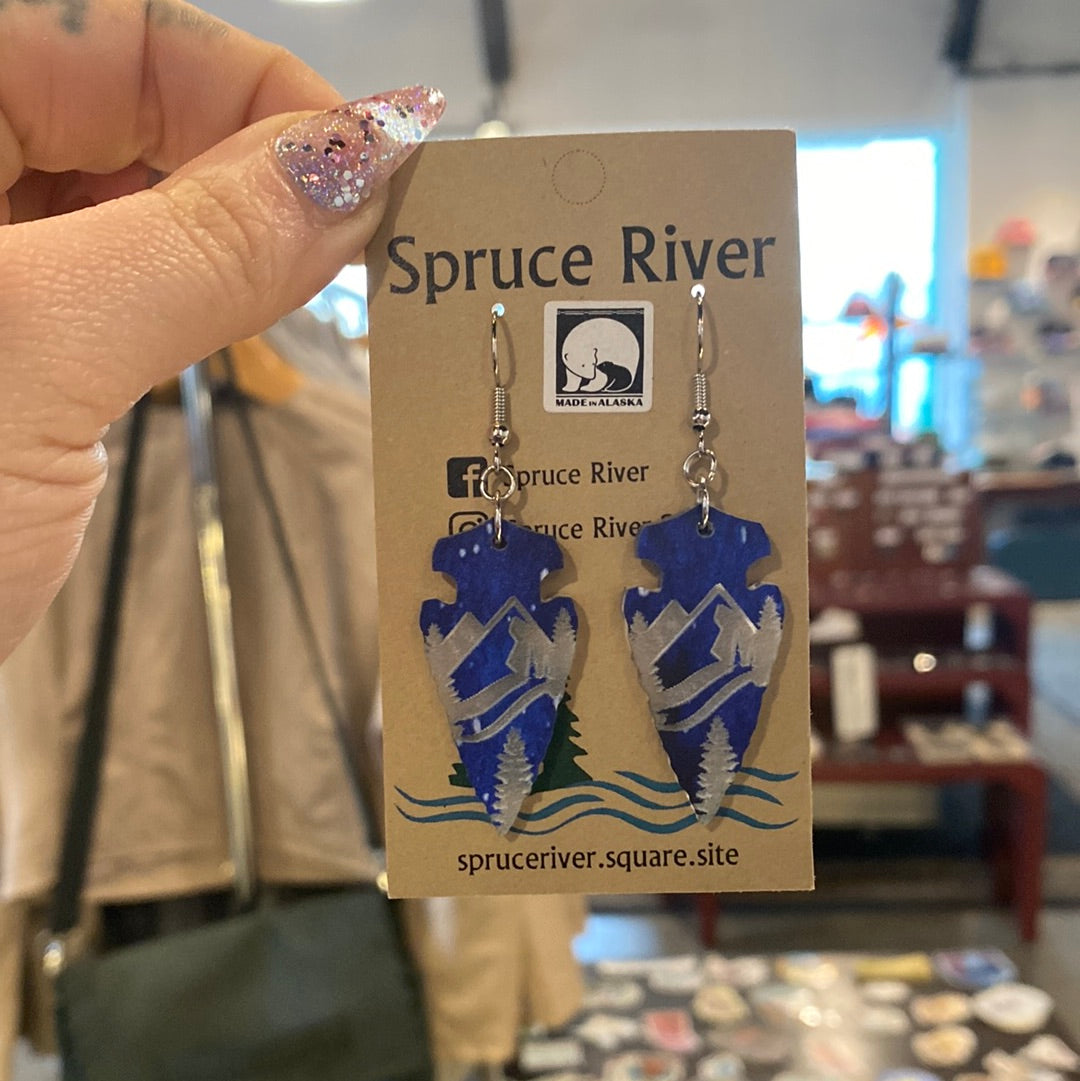 Spear Mountain earrings