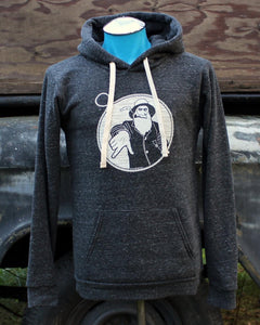 Captain Doug Pullover Hoodie in Charcoal