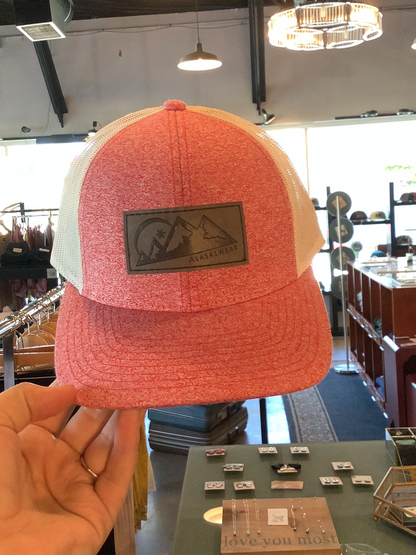 Adult Alaskiwear Curved Bill Hat- Assorted-Hat-Red-Bottoms Up Boutique-Anchorage AK