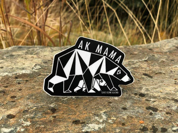 AK Mama Sticker-Local-Bottoms Up Boutique-Anchorage AK