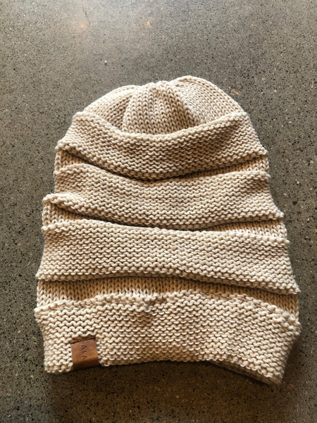 Slouchy Panel Beanie Assorted