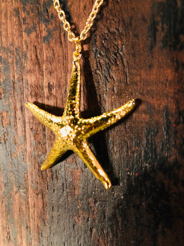 M Starfish Necklace