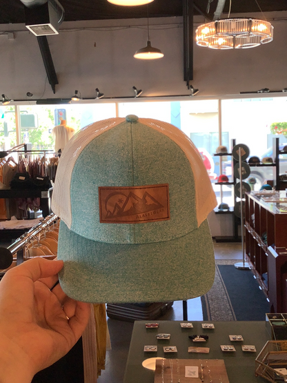 Adult Alaskiwear Curved Bill Hat- Assorted-Hat-Light Blue-Bottoms Up Boutique-Anchorage AK