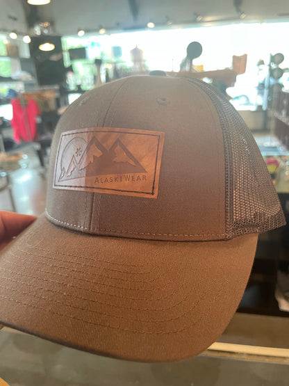 Adult Alaskiwear Curved Bill Hat- Assorted-Hat-Brown / Navy-Bottoms Up Boutique-Anchorage AK