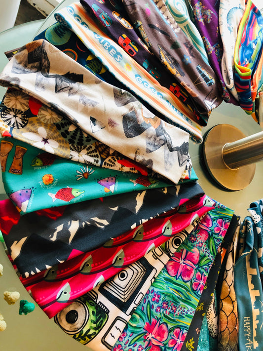 Headband Happy AK Classic Assorted-Hat-Bottoms Up Boutique-Anchorage AK