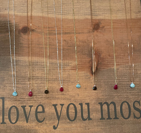 Larimar Stone Necklace