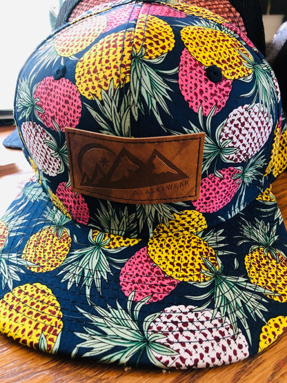 Alaskiwear Trucker Hat - Pineapple Adult-Hat-Navy-Bottoms Up Boutique-Anchorage AK