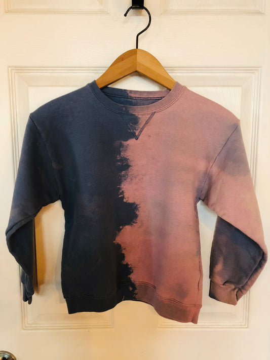 Sun Moon Flannels - Mountains Kids Crew Size 6/7-Local-Bottoms Up Boutique-Anchorage AK