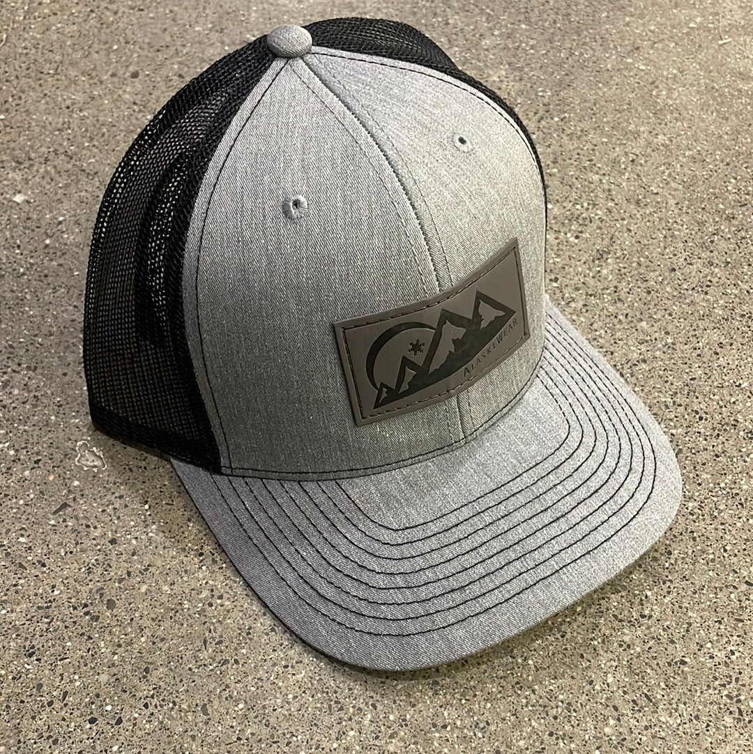 Curved Bill - Blue Denim, Black Mesh-Bottoms Up Boutique-Anchorage AK