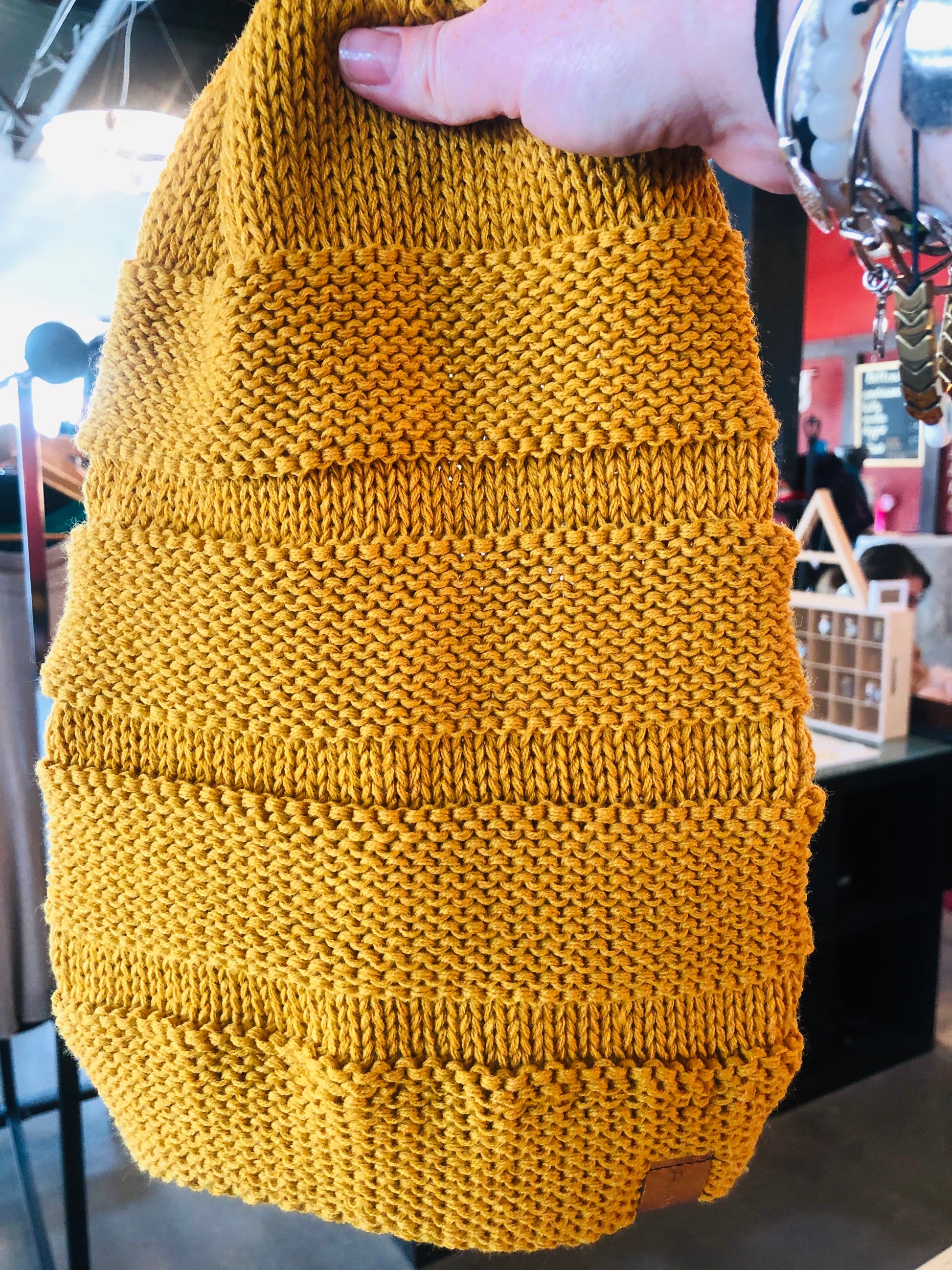 Slouchy Panel Beanie Assorted-Hat-Bottoms Up Boutique-Anchorage AK