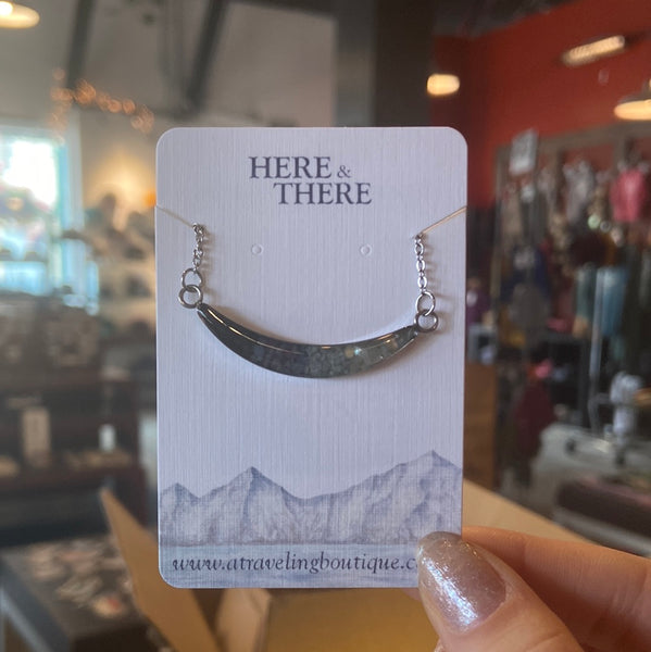Curved Necklace by Here & There
