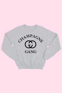 Champagne Gang Crew Neck