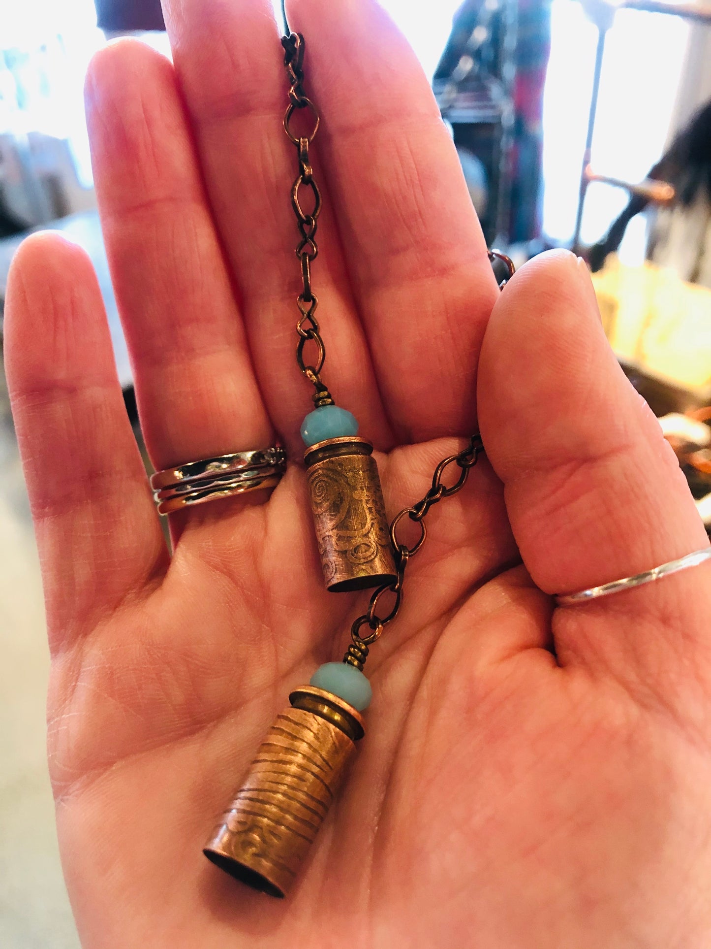 Bullet Casing Hand Etched Bracelet-Local-Bottoms Up Boutique-Anchorage AK