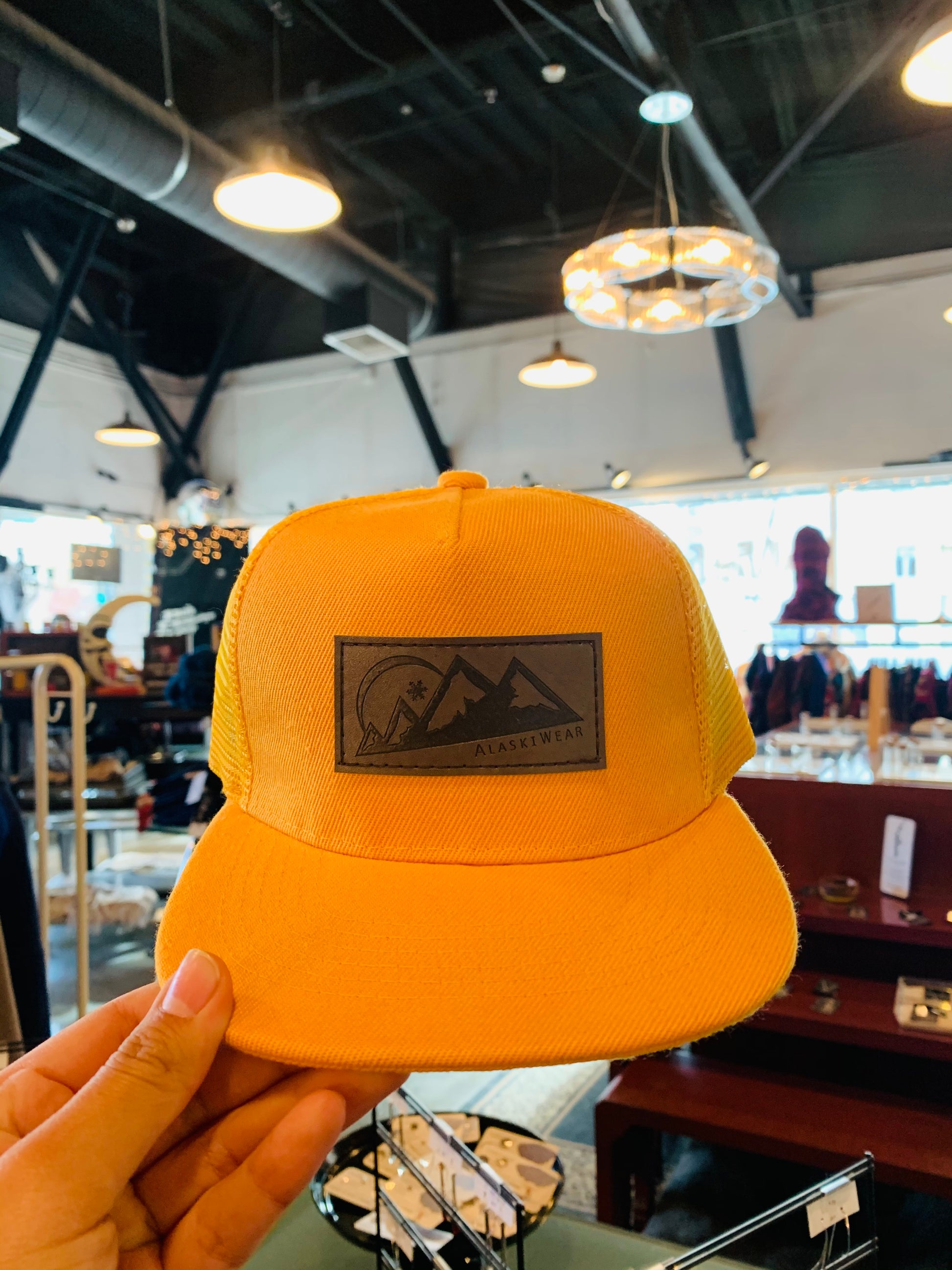 Alaskiwear Kids Trucker - Mustard-local-Bottoms Up Boutique-Anchorage AK