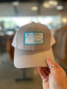 Life's Better on the River - Adult Trucker Hat