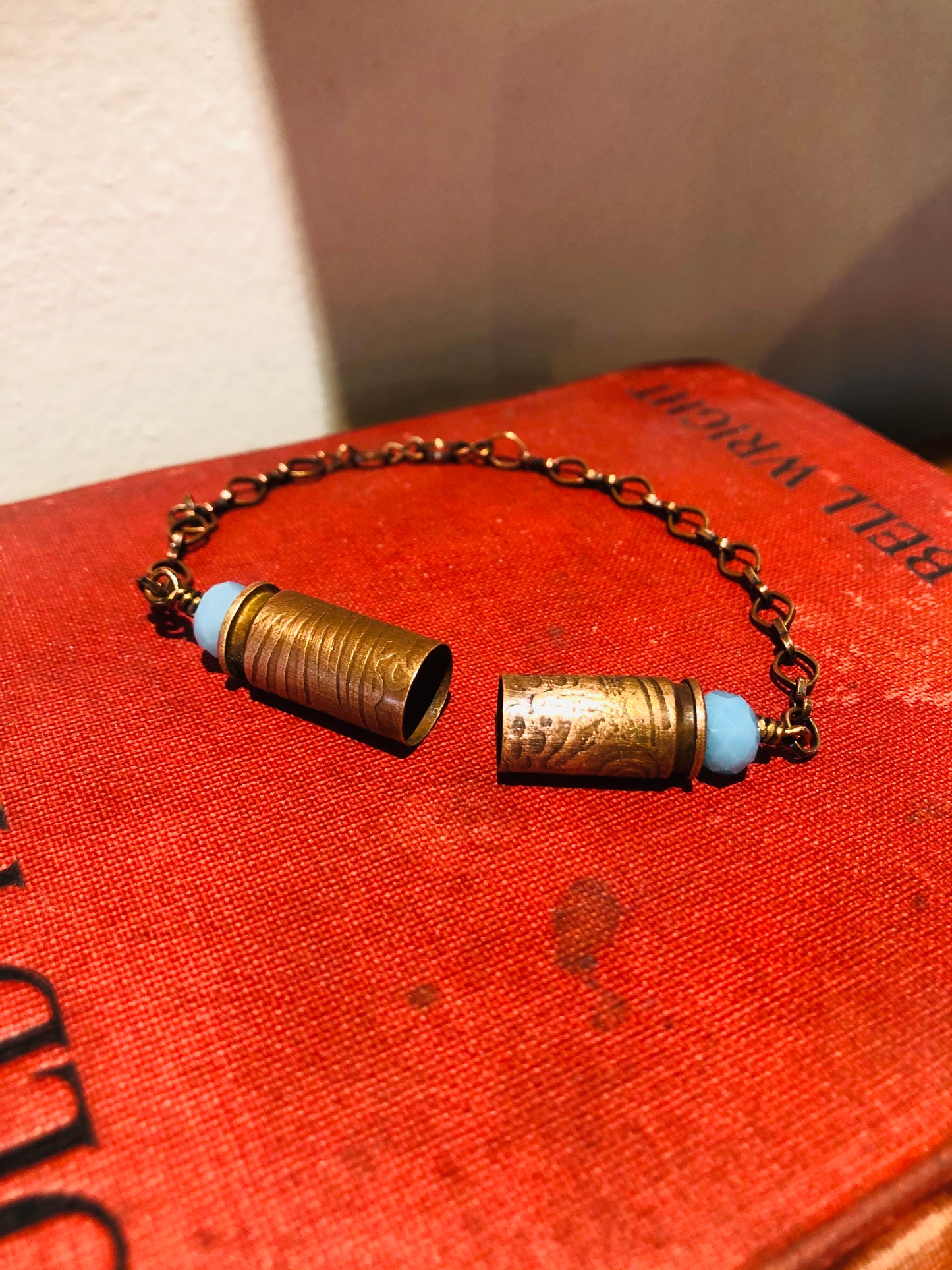 Bullet Casing Hand Etched Bracelet-Local-Bottoms Up Boutique-Anchorage AK