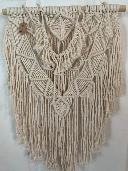 Macramé Wall Hanging - Creme