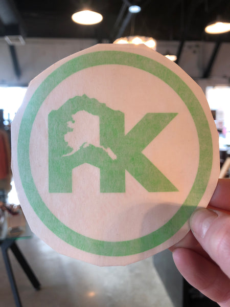 AK Decal Sticker