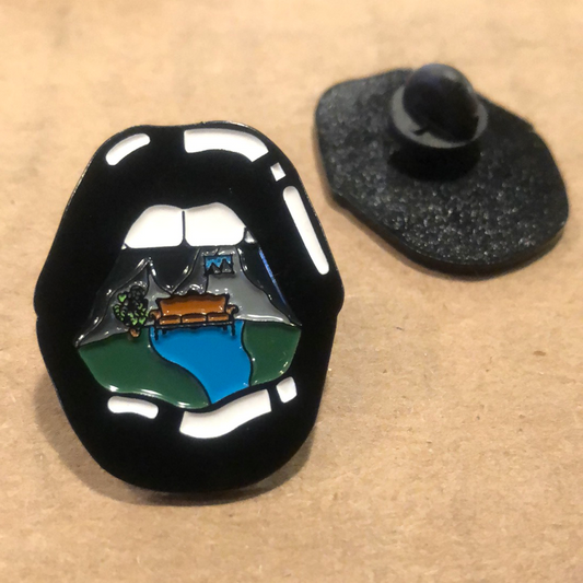 Lippy Camper Enamel Pin-Local-Bottoms Up Boutique-Anchorage AK