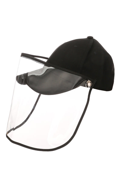Protective Snap On Hat and Face Shield