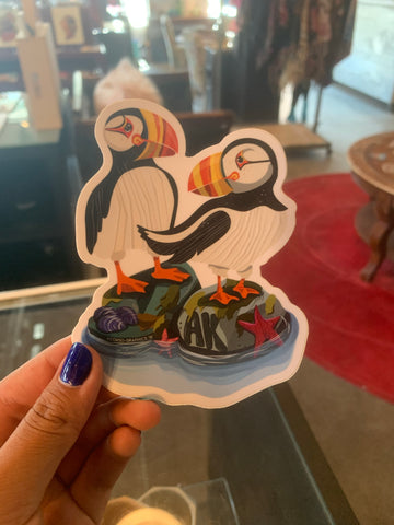 Puffin Sticker AK