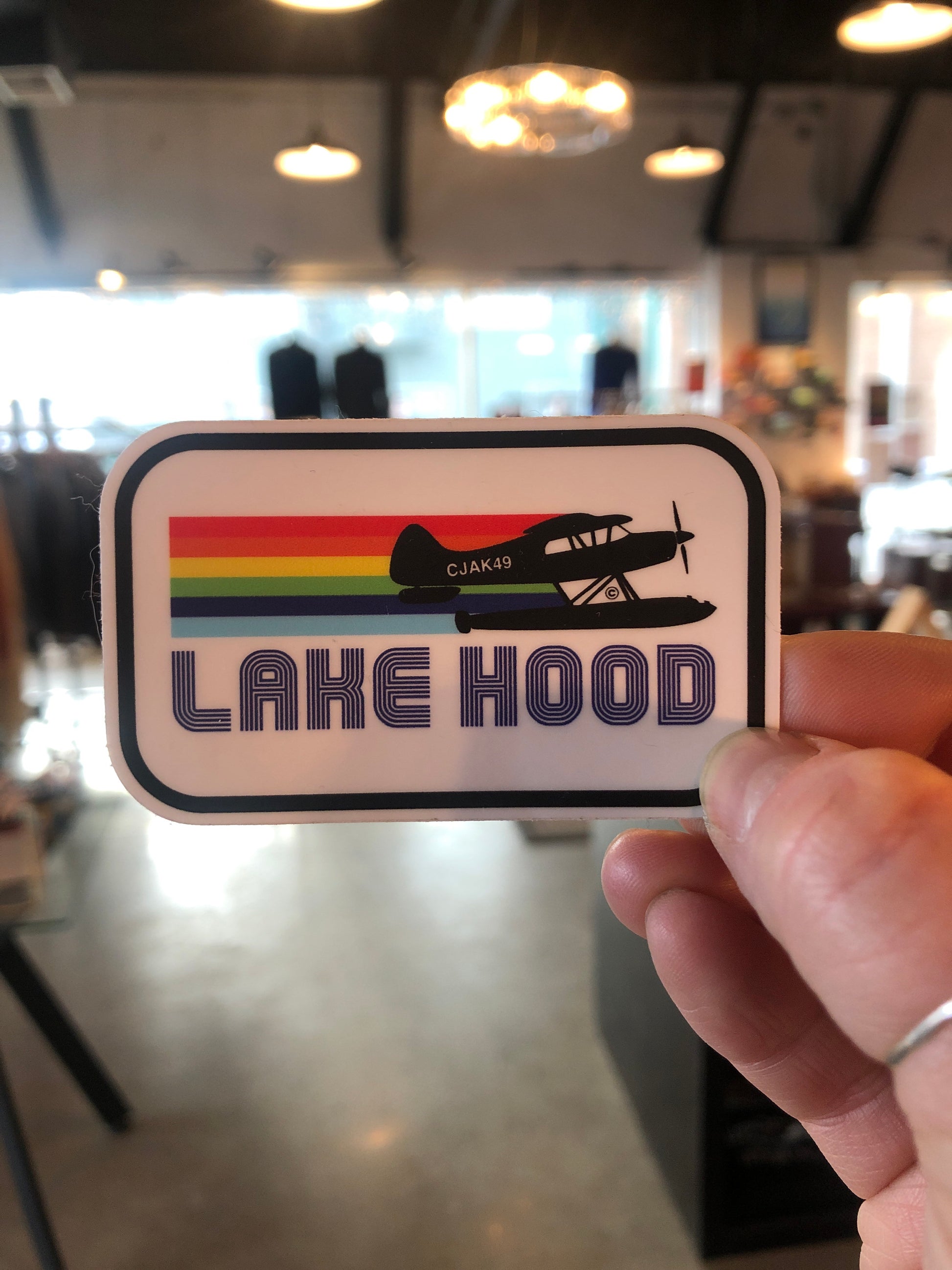 Lake Hood Sticker-Stickers-Bottoms Up Boutique-Anchorage AK