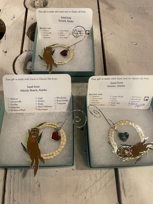 Otter Ornament Assorted-Local-Bottoms Up Boutique-Anchorage AK
