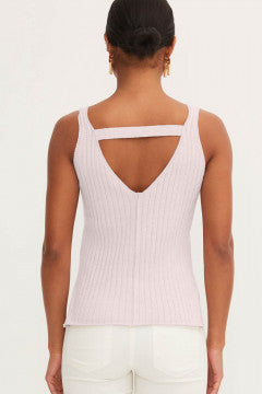 Lavender Rib Tank