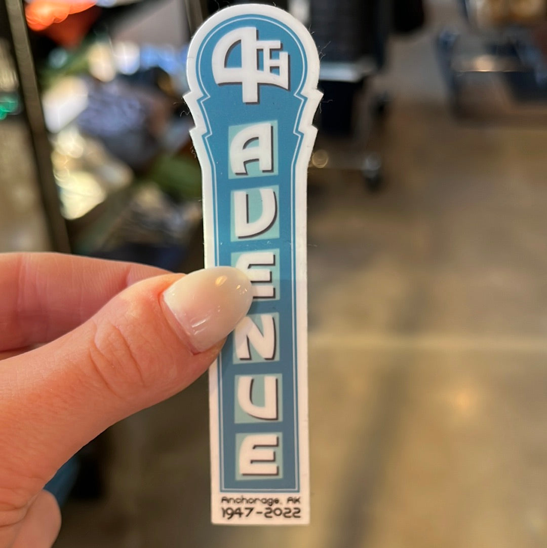 4th Avenue Sticker-Stickers-Bottoms Up Boutique-Anchorage AK