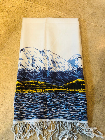 Silk & Cashmere Mt. McKinley Scarf