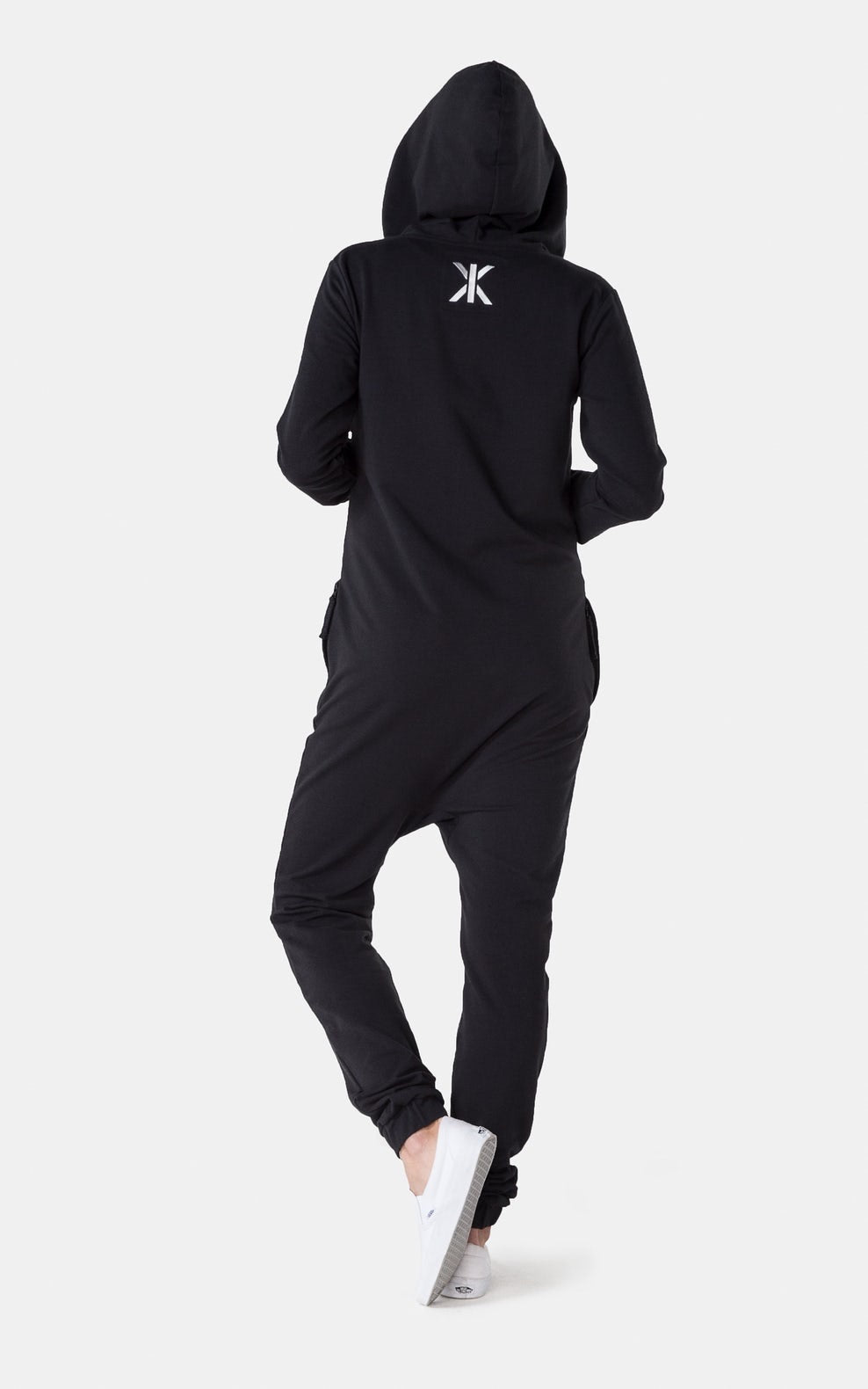 Onepiece Adult Onesie 2.0 in Black-Onesie-Bottoms Up Boutique-Anchorage AK